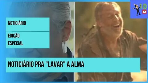 NOTICIÁRIO: PRA "LAVAR" A ALMA- #humor #noticias #10anos #memes