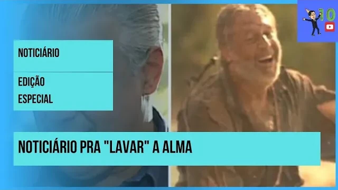 NOTICIÁRIO: PRA "LAVAR" A ALMA- #humor #noticias #10anos #memes