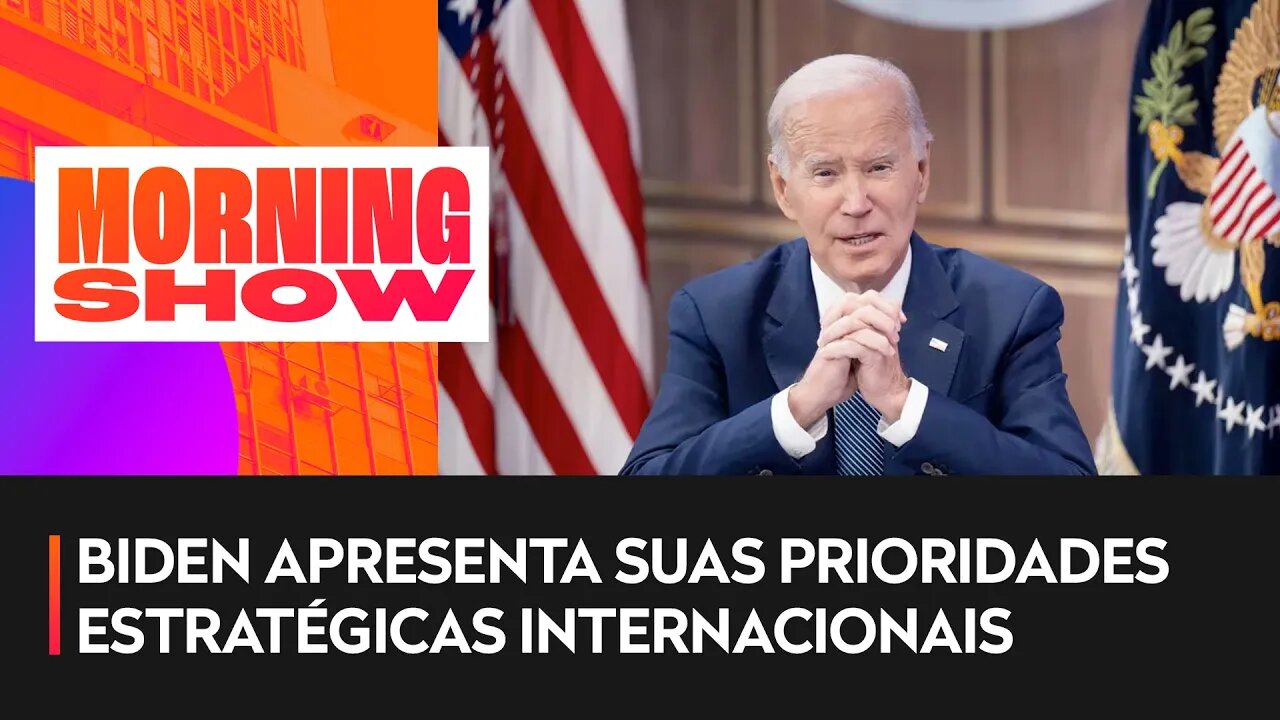 Biden quer vencer a China e conter a Rússia