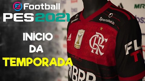 LIVE - PES21/23 - Modo Carreira Treinador reconstruindo o FLAMENGO