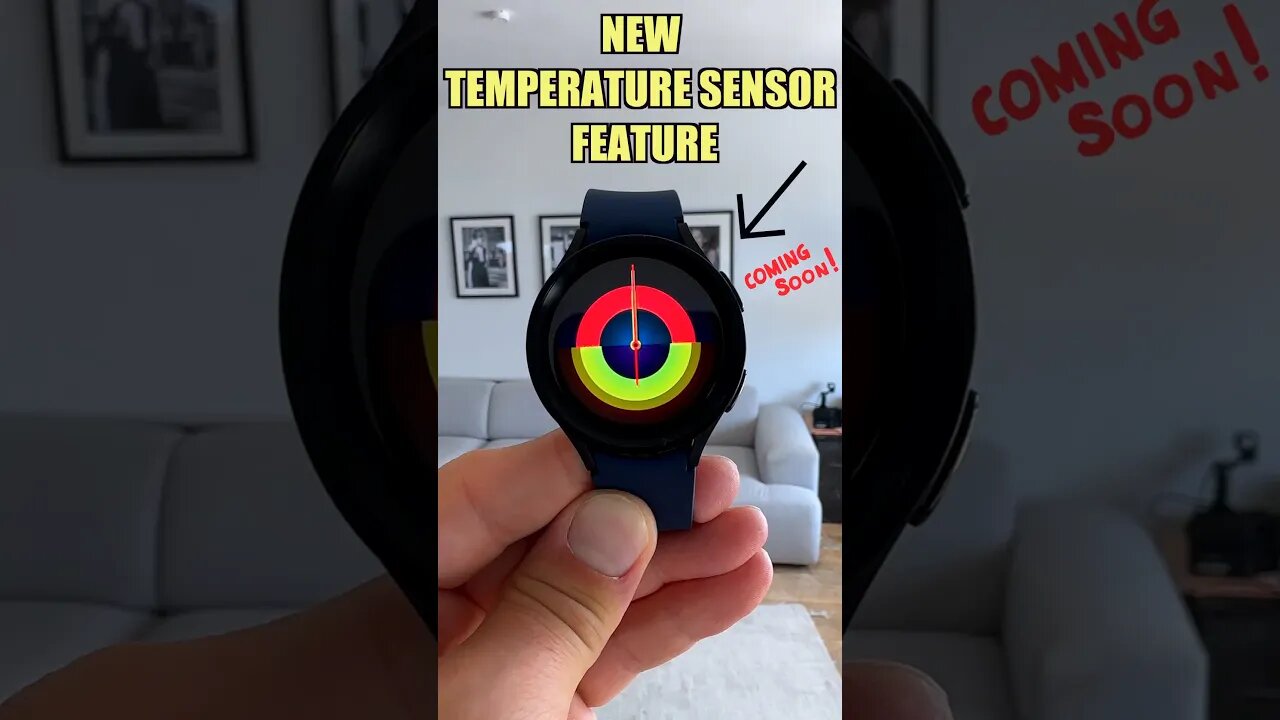 New Temperature Sensor Feature! (Galaxy Watch 5) #shorts