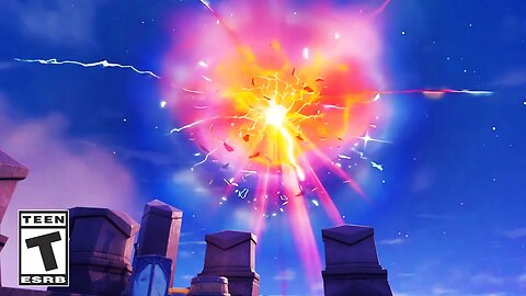 THIS just opened over the Fortnite Map..