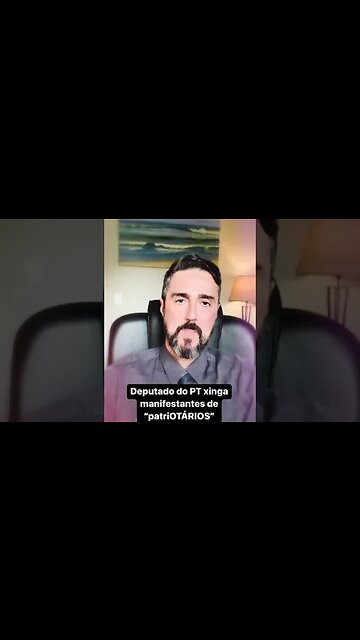 Deputado do PT xinga manifestantes publicamente de "patriOTÁRIOS" #shorts
