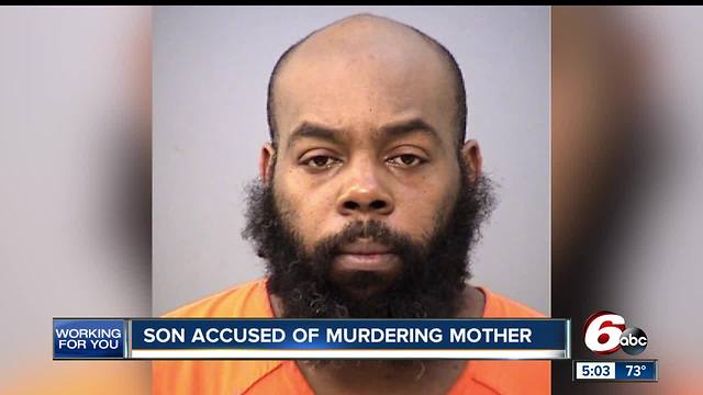 Police say man beat his mother to death