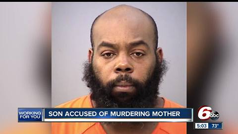 Police say man beat his mother to death