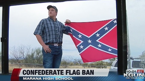 Marana HS bans Confederate Flag on campus