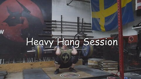 Weightlifting Training - Heavy Hang Training