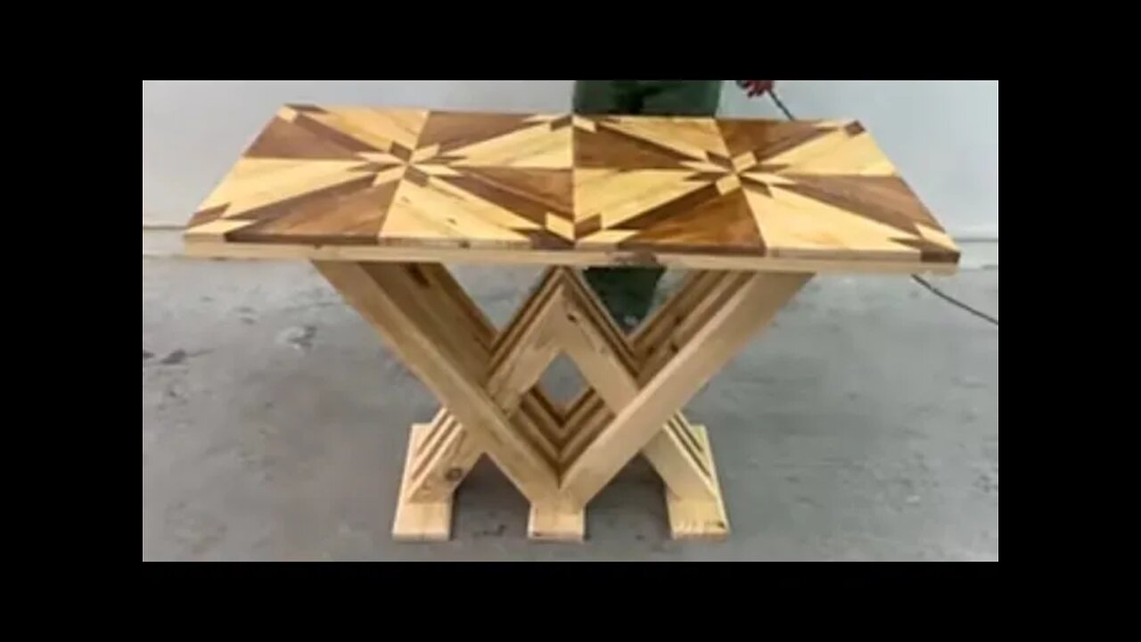 Amazing Woodworker's Skill And Ingenuity - Design Furniture From Old Wood || furniture design ideas