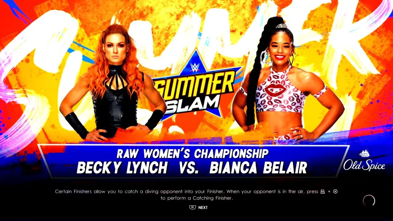 WWE SummerSlam 2022 Bianca Belair vs Becky Lynch for the WWE Raw Women's Championship