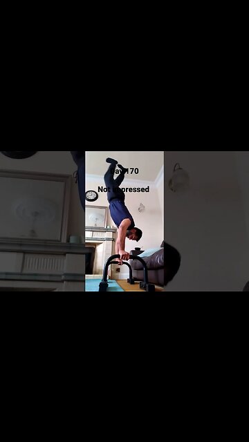 Day 170 - Learning How To Do Handstand Push ups