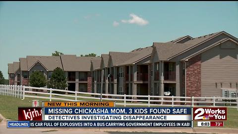 Missing Chickasha mom, 3 kids found safe