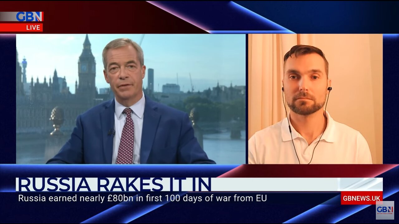GBNews: Russia earns £80bn from EU in first 100 days of war