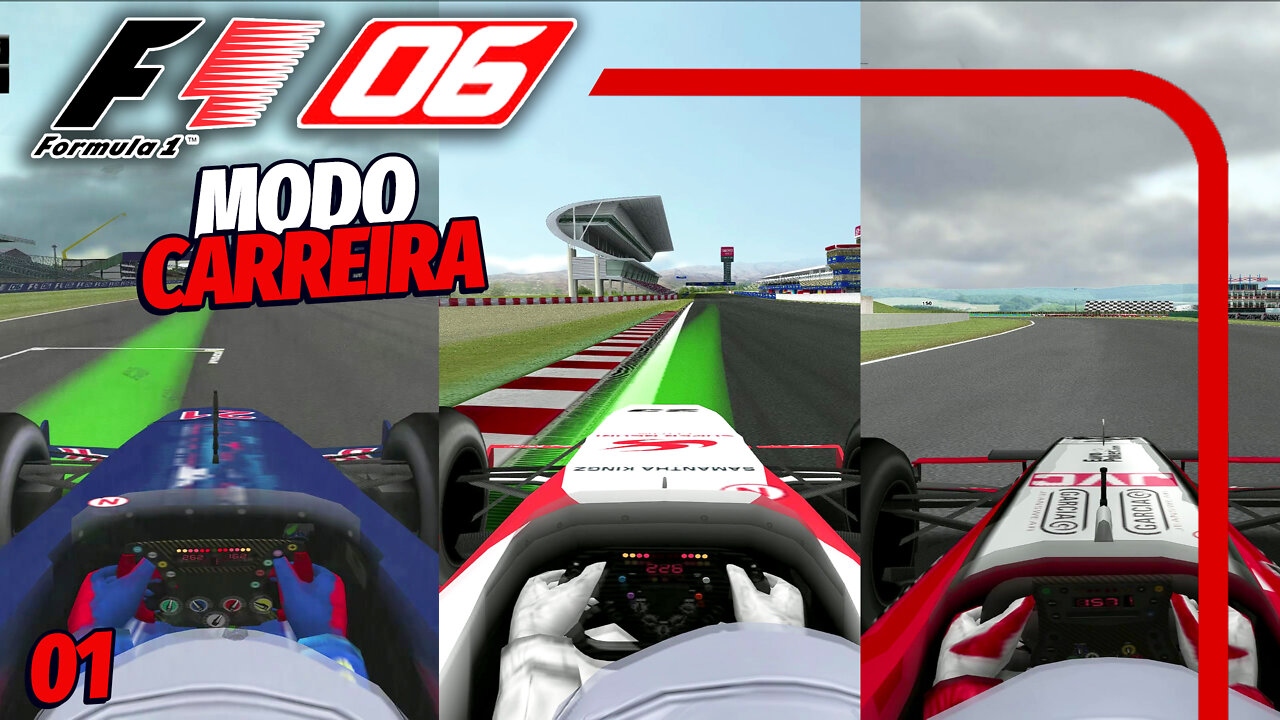 F1 2006 PS2 | O INÍCIO DA SAGA NO MODO CARREIRA | EP 01