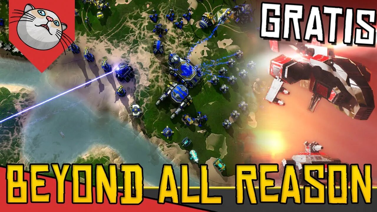 GRATIS! RTS Baseado no Classico Total Annihilation -BAR: Beyond All Reason [Gameplay Português PTBR]