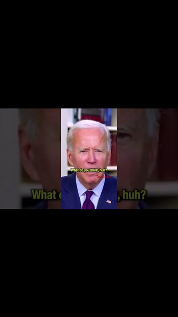 DISCRIMINATION?! Biden EATS his OWN WORDS!