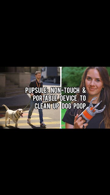 Pupsule:Portable Device To Clean Up Dog Poop | new arrivals| #nolongerpuppy| #Shorts