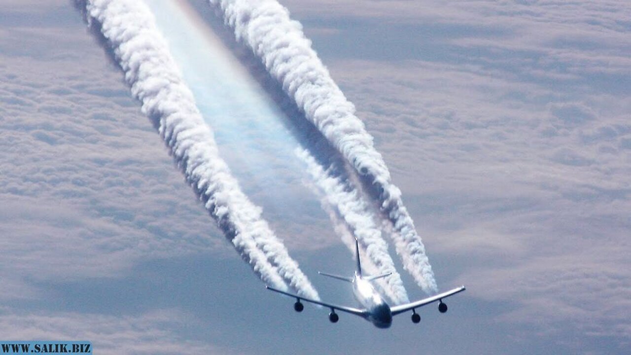 🔥 ​‼📢Chemtrails, Cheminės trasos Химические трассы 02🔥 ​‼📢