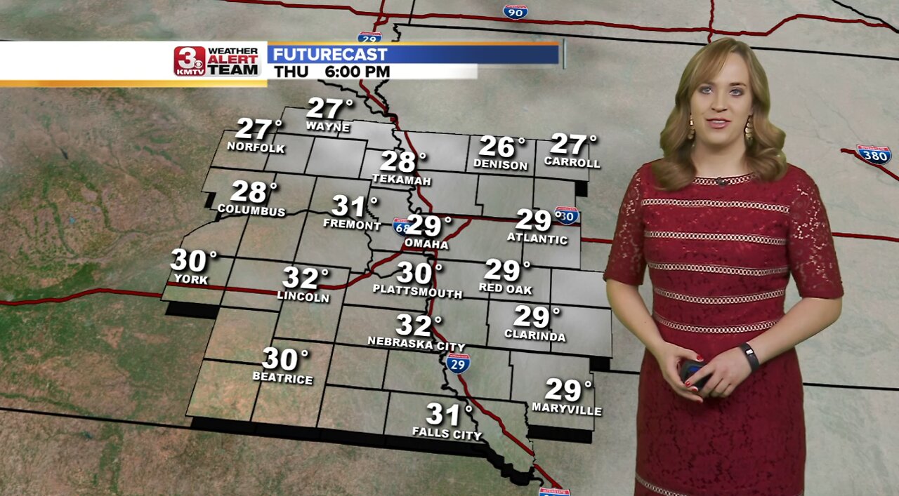 Audra's Evening Forecast