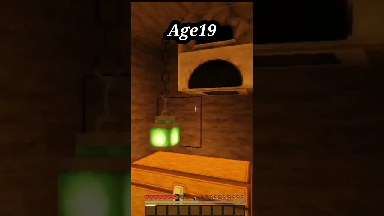 Minecraf: Bases at Different Ages 😲 (World's Smallest Violin) #shorts