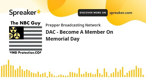 DAC - Become A Member On Memorial Day