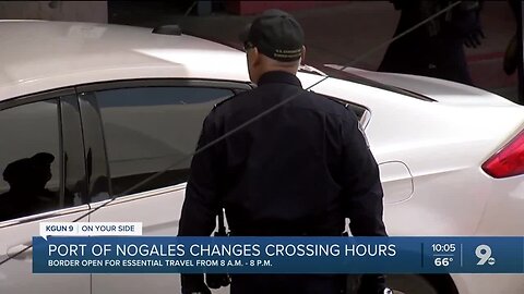 Mariposa crossing in Nogales to reduce hours for pedestrian, vehicular traffic