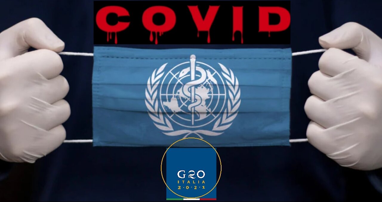 NWO, TIRANNIA: G20, mascherine e distanziamento