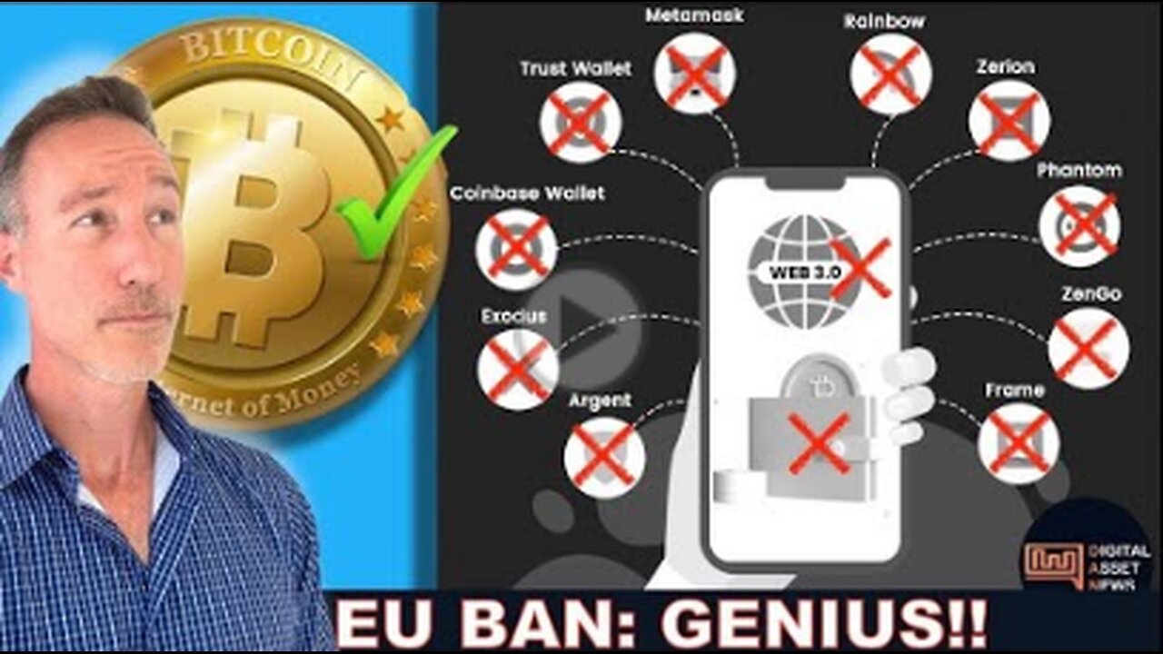 EU BAN ON CRYPTO TRANSACTIONS IS *GENIUS*. BITCOIN FAIR VALUE. AETHIR | IO NET.