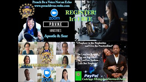 Keep Watch For ZOOM Live Ministry Teaching Alerts