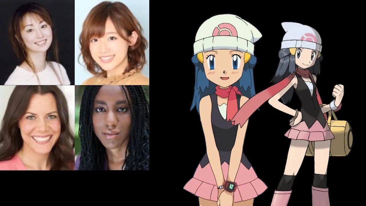 Anime Voice Comparison- Dawn (Pokemon)