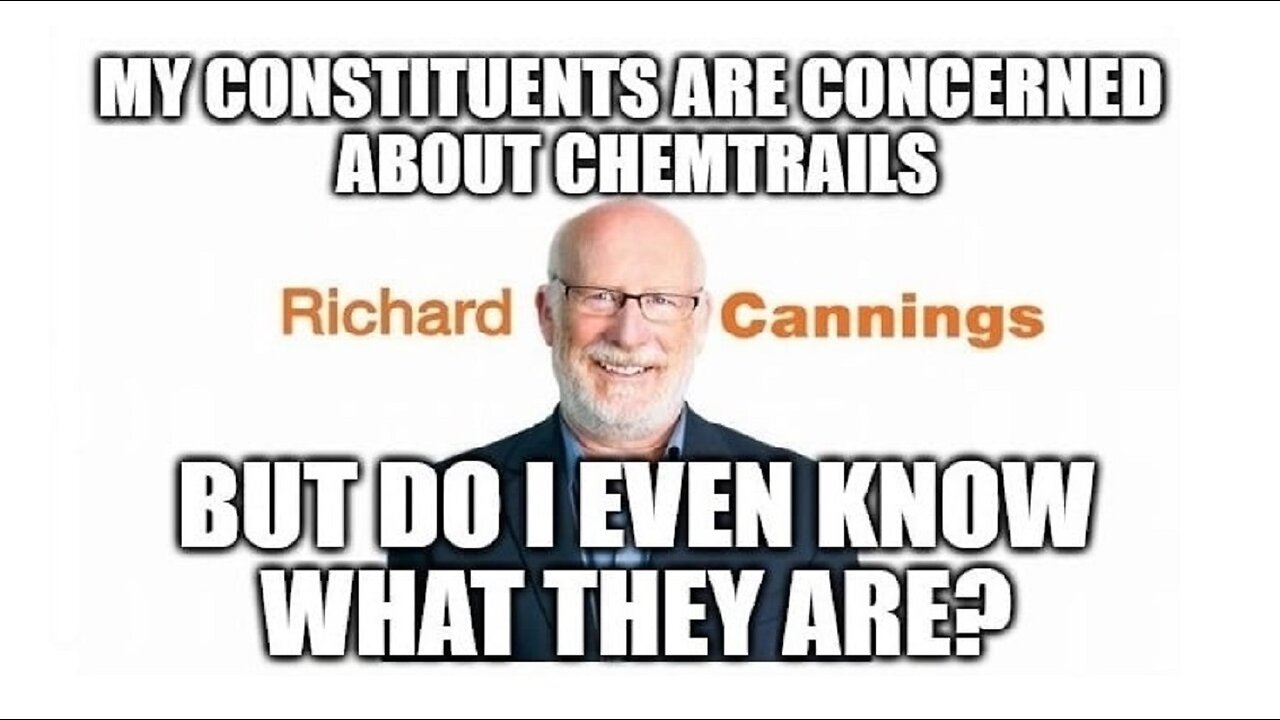 Blocked On Facebook For Asking MP Richard Cannings About Chemtrails CAUSING Climate Change?