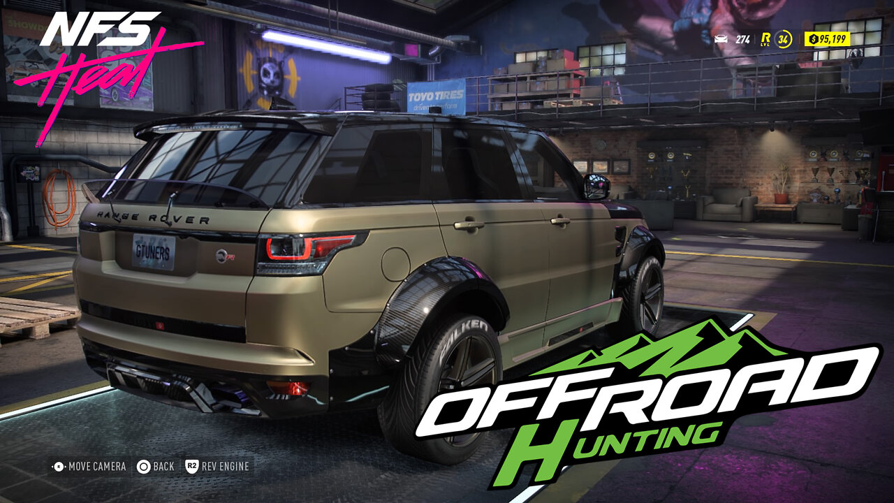 Need For Speed Heat - Off Road Gameplay with Range Rover.