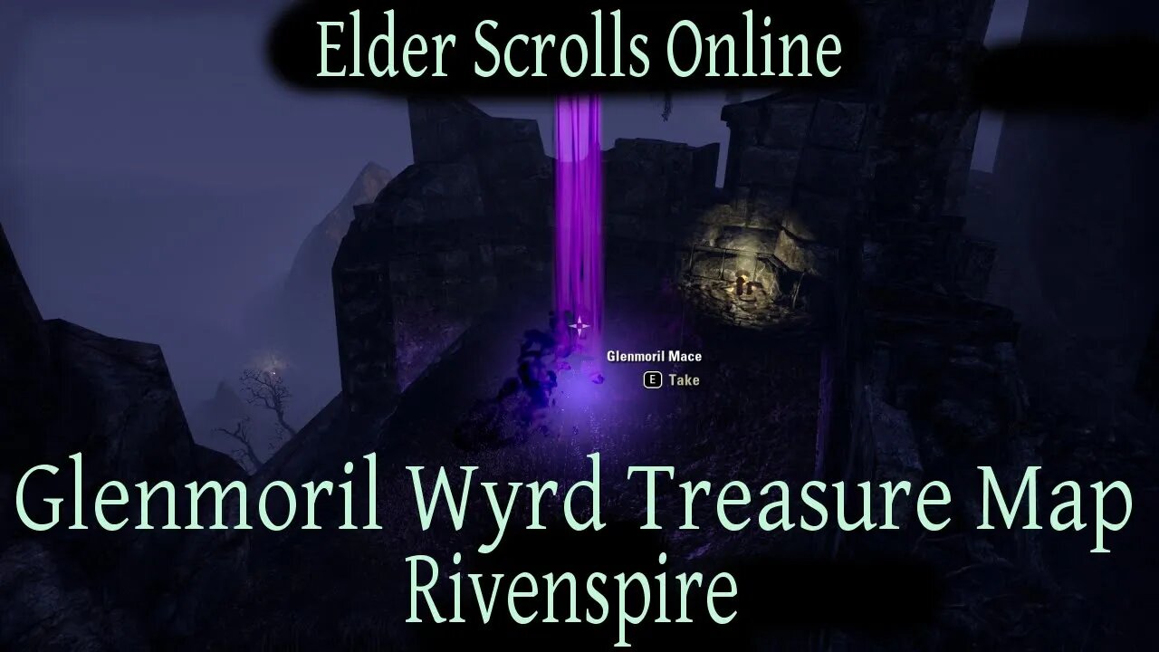 Glenmoril Wyrd Treasure Map Rivenspire [Elder Scrolls Online] ESO