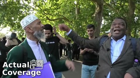 Victor the preacher has a lively interaction | SPEAKERS' CORNER | 12th June 2022