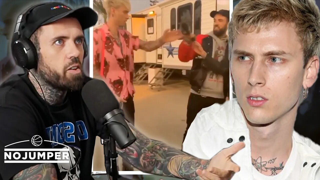 Adam22 Explains Getting Slapped by Machine Gun Kelly at Rolling Loud