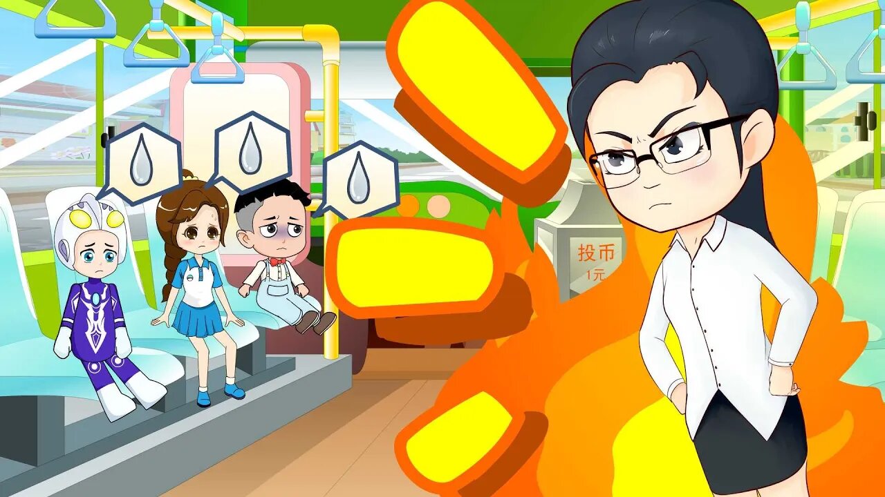 白雪公主为什么上学迟到?