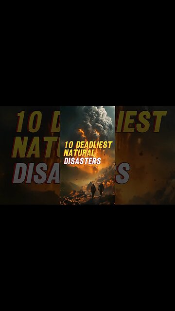 10 Deadliest Natural Disasters Ever Known #shorts #naturaldisaster