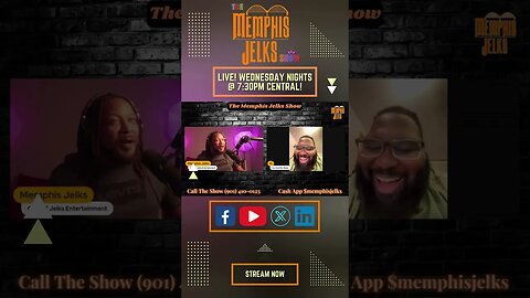 Thank You For Supporting #TheMemphisJelksShow Where We Empower Importance Over Popularity!!