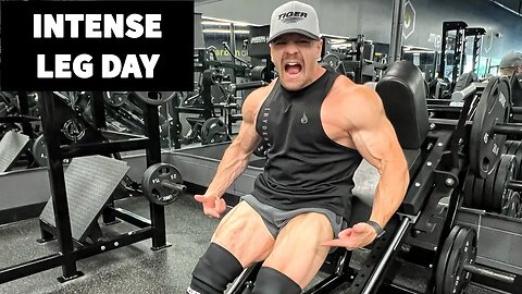 10 Week Out Leg Day - Explaining WHY I Did EVERY Exercise