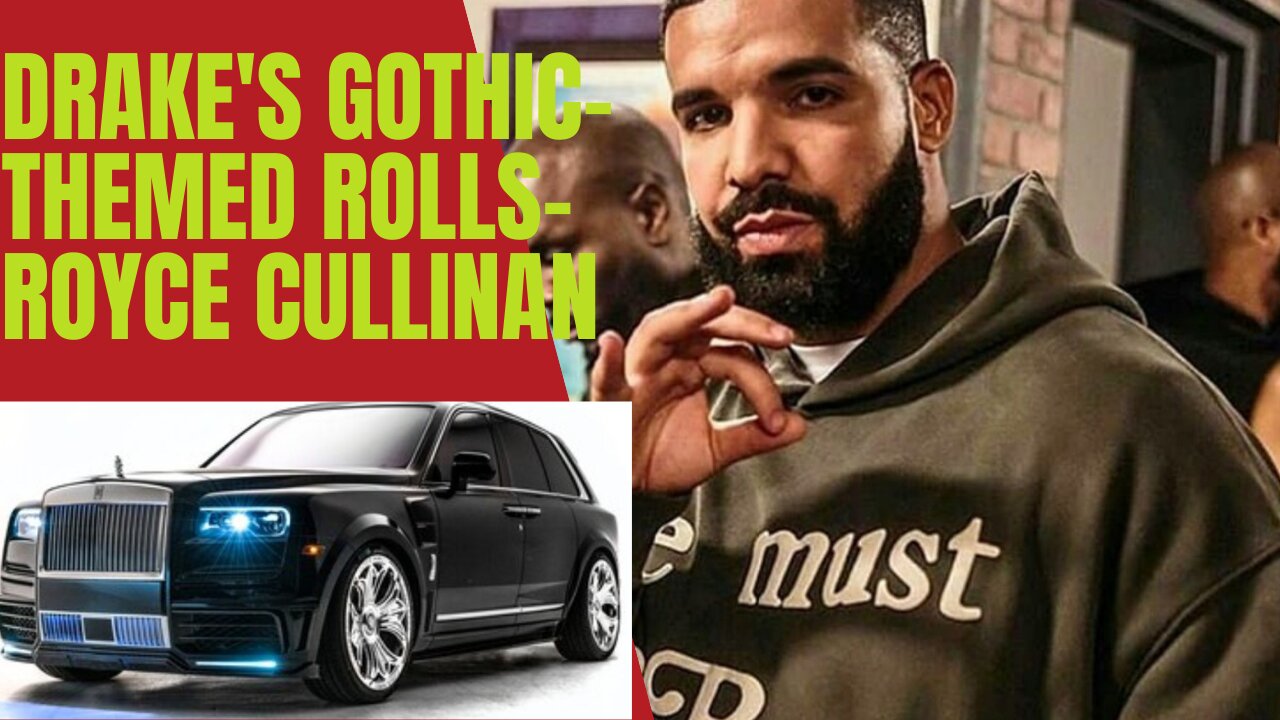 Rapper Drake rolls royce cullinan