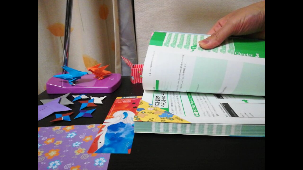 ORIGAMI-4 Book-Mark Japanese Traditional Arts