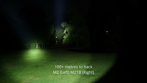 Convoy M2 vs M21B long-distance flashlight beamshots: Which One is Best for You?