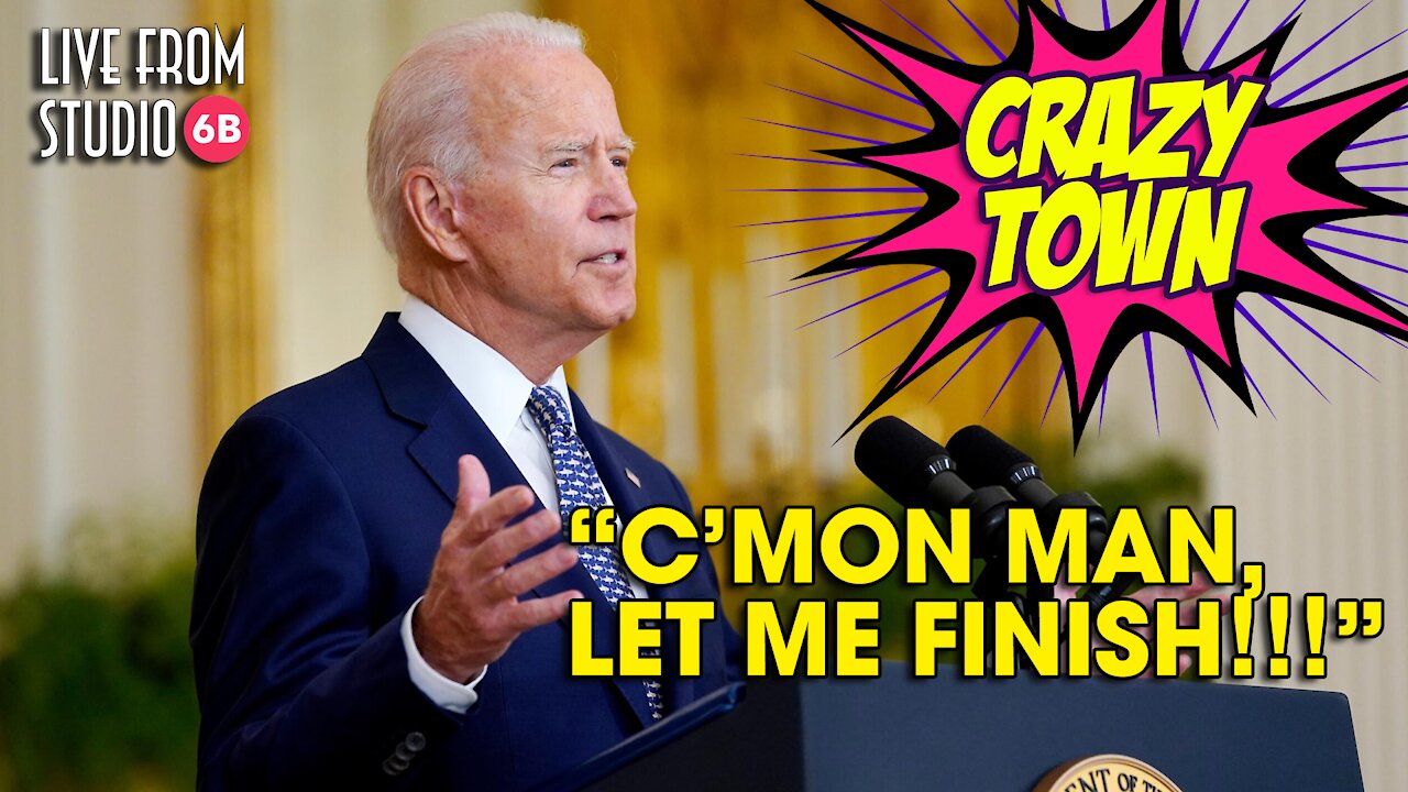 Joe Biden vs. The Press!! (Crazy Town)