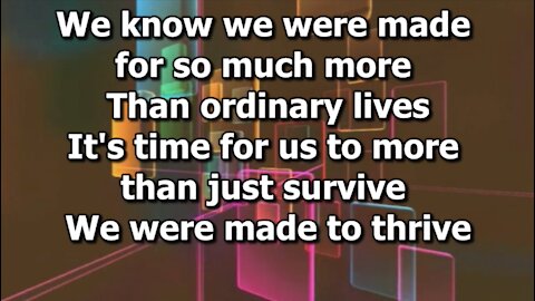 325 Thrive - Lyric Video