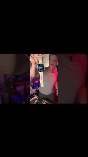 Apple's Ultra Watch for $11 Dollars, Diz Watch FACE is FIRE! #iphone #temu #shopping #bling