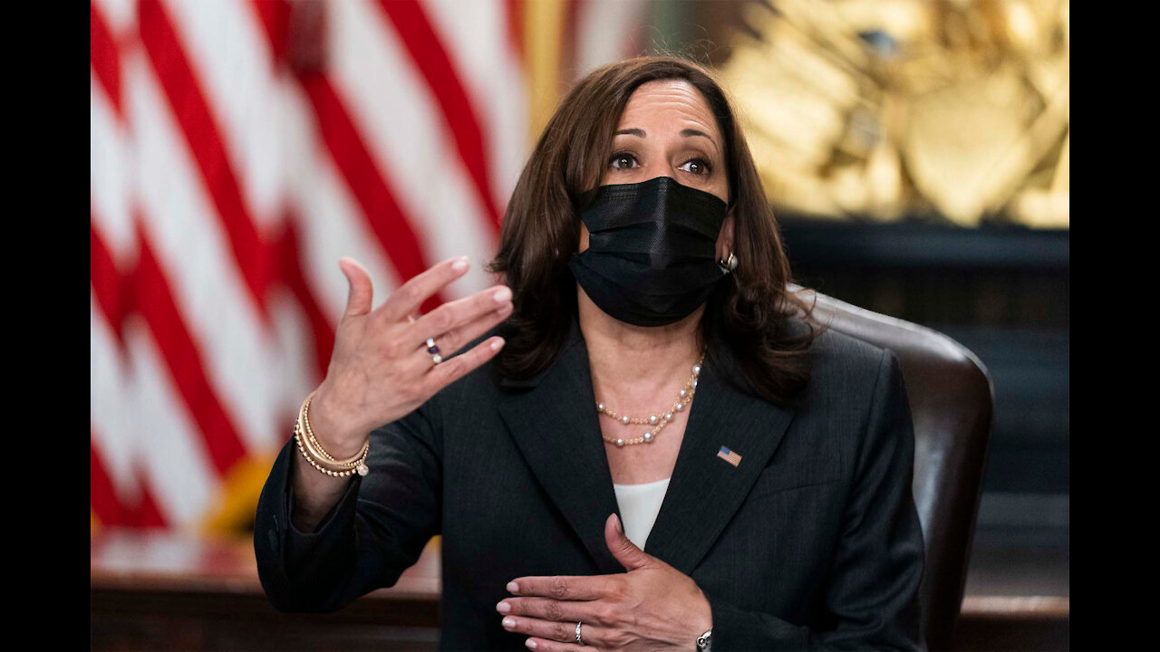 Kamala Harris Immediately Puts on Mask, Forces Reporters to as CDC Pivot Spurs Confusion