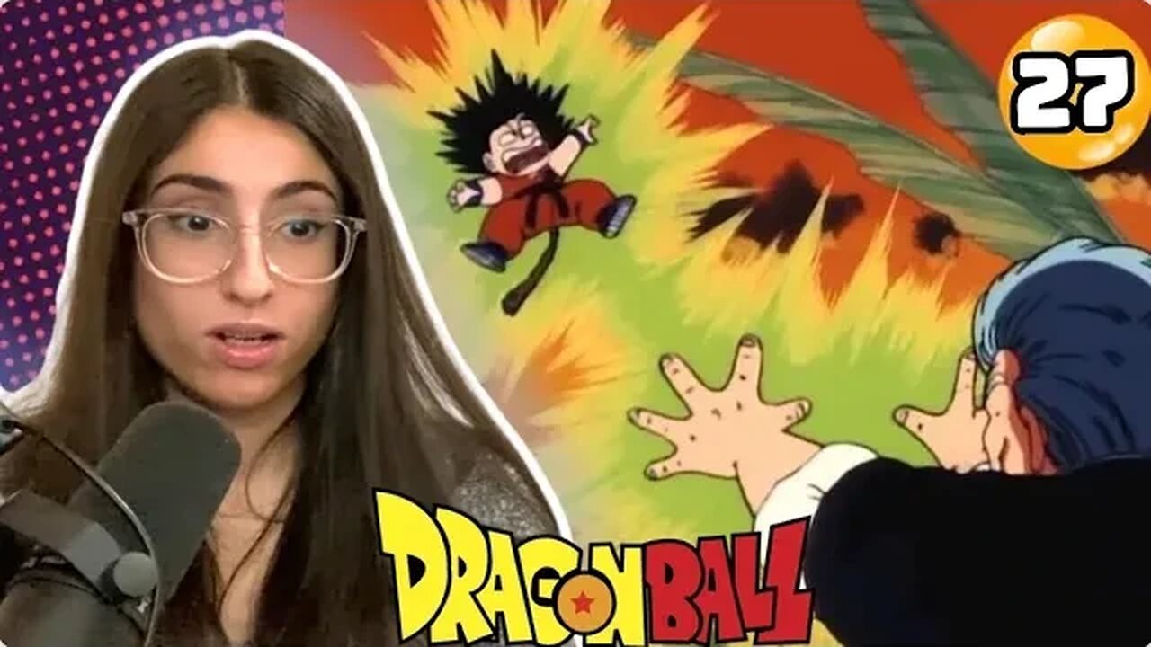 GOKU GETS SHOCKED | DRAGON BALL Episode 27 REACTION