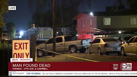 Homicide investigation in Phoenix