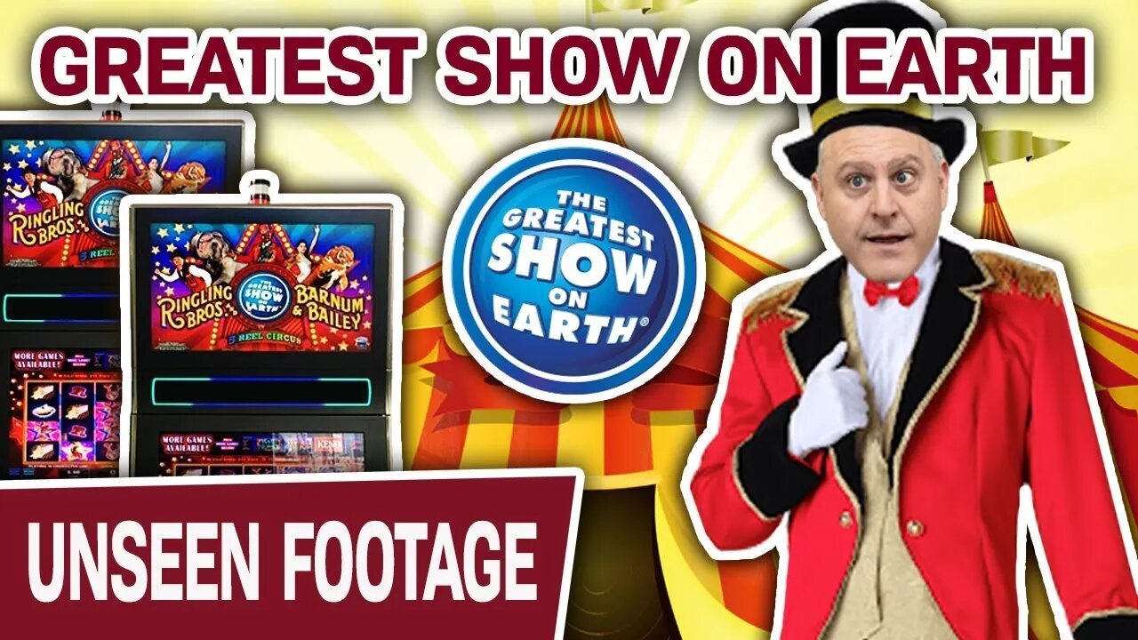 🤪 $50 HIGH-LIMIT SPINS 🐘 Ringling Bros. Barnum and Bailey: GREATEST SHOW ON EARTH | Raja Slots