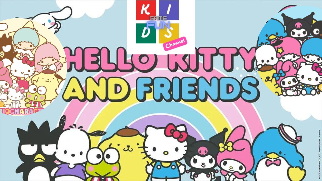 Hello kitty and friends at kido (test games for children and teenagers)