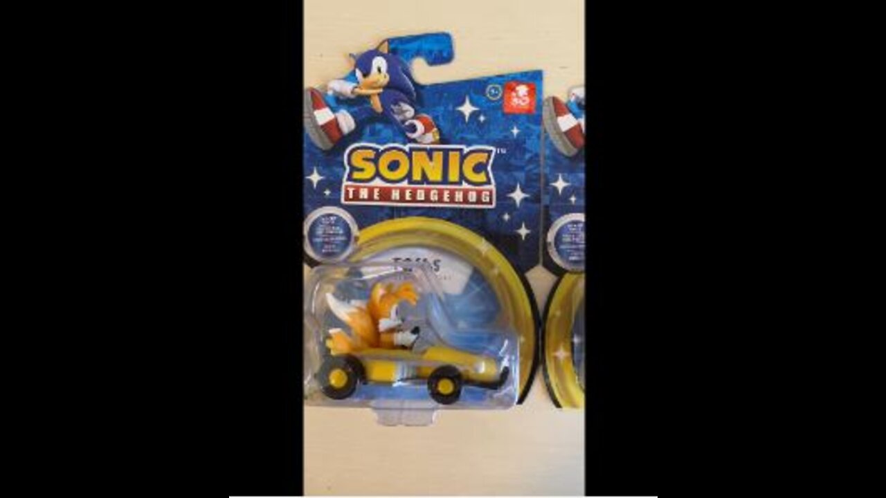 Sonic the Hedgehog die cast racers complete set